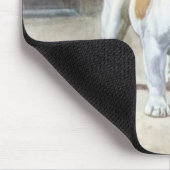 Tapis De Souris Cru Mousepad de bouledogue (Coin)