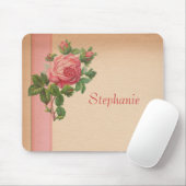 Tapis De Souris Cru Mousepad rose (Avec souris)