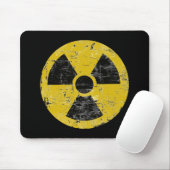 Tapis De Souris Cru radioactif (Avec souris)