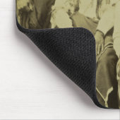 Tapis De Souris Cru Stereoview de quatre scouts de Cheyenne (Coin)