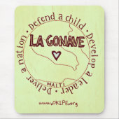 TAPIS DE SOURIS CRU VERT OKIPE MOUSEPAD (Devant)