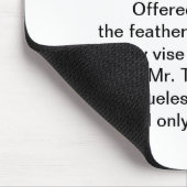 Tapis De Souris Cruel Truite art original mixage média vol liage a (Coin)