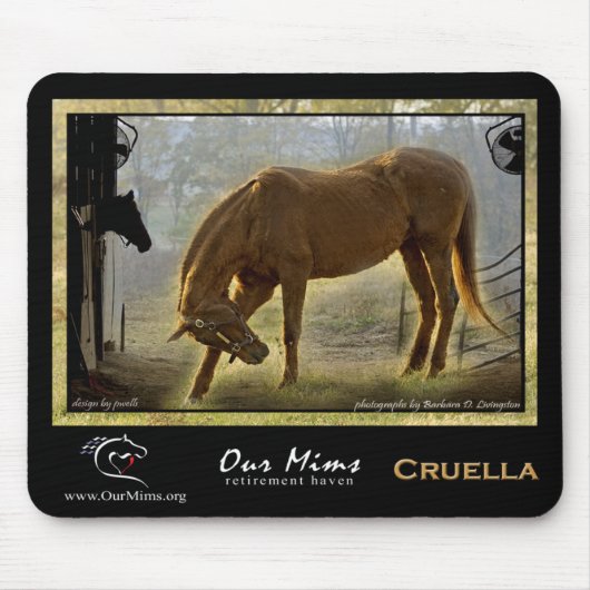 Tapis De Souris Cruella Mousepad (Devant)