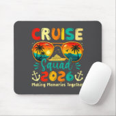 Tapis De Souris Cruise Squad 2026 Family Group Matching Summer Vac (Avec souris)