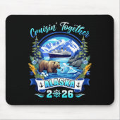 Tapis De Souris Cruisin Together Matching Family Friends Alaska Cr (Devant)