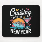 Tapis De Souris Cruising Into 2026 New Years Eve Party Matching Fa (Devant)
