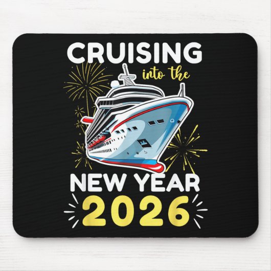 Tapis De Souris Cruising Into The New Year 2026 (Devant)