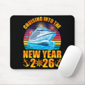 Tapis De Souris Cruising Into The New Year 2026 Cruise New Years E (Avec souris)