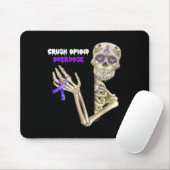 Tapis De Souris Crush Opioid Overdose Sensibilisation amusant Sque (Avec souris)