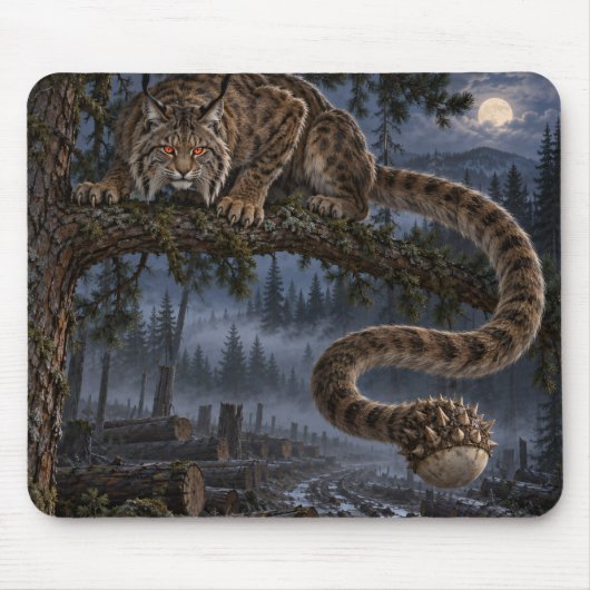 Tapis de souris Cryptide Chat Splinter - Paranorma (Devant)