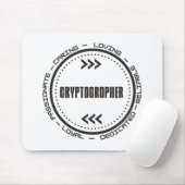 Tapis De Souris Cryptographe Extraordinaire (Avec souris)