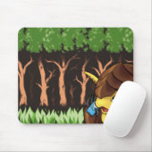 Tapis De Souris Cryptos arbres (Avec souris)