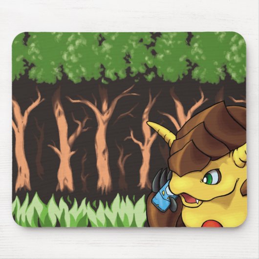 Tapis De Souris Cryptos arbres (Devant)