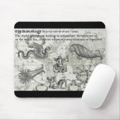 Tapis De Souris Cryptozoology antique Mousepad (Avec souris)