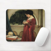 Tapis De Souris Crystal Ball by John William Waterhouse (Avec souris)