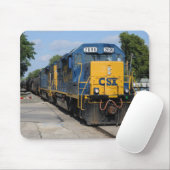 Tapis De Souris CSX 2696 en tête Westbound CSX C729 (Avec souris)