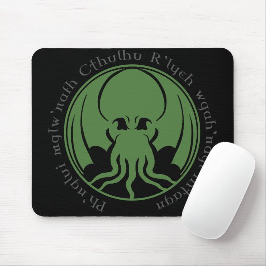 Tapis De Souris Cthulhu (Avec souris)