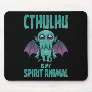 Tapis De Souris Cthulhu est mon animal spirituel