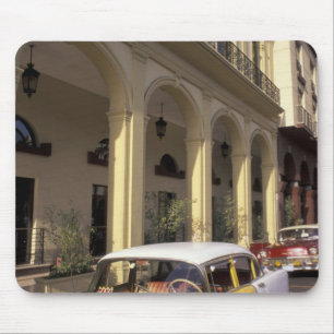 Tapis De Souris Cuba, La Havane. Chevys colorés des années 1950