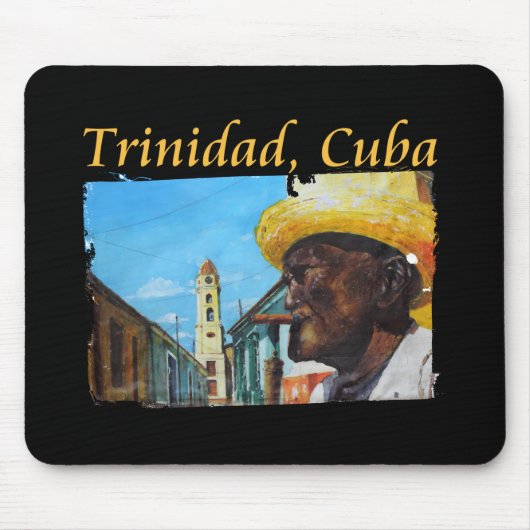 Tapis De Souris Cuba - Trinidad Cubain Cigar Art (Devant)