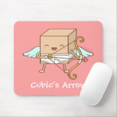 Tapis De Souris Cube Cube Cupide Cupide Flèche Cupide Fantastique  (Avec souris)