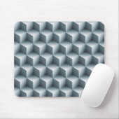 Tapis De Souris Cubes 3D géométriques (Avec souris)
