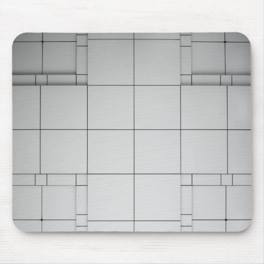 Tapis De Souris Cubes Abstraits (Devant)
