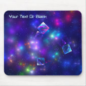 Tapis De Souris Cubes cosmiques (Devant)