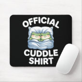 Tapis De Souris Cuddle Shirt Funny Cute Frogs Cozy  (Avec souris)