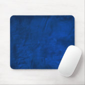 Tapis De Souris cuir bleu abstrait (Avec souris)