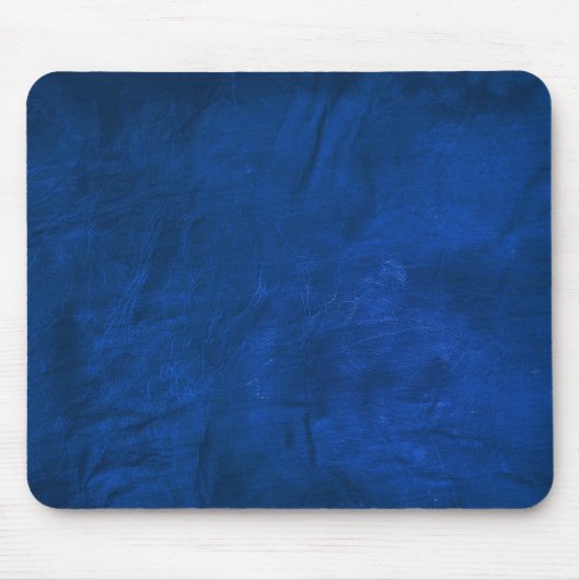 Tapis De Souris cuir bleu abstrait (Devant)