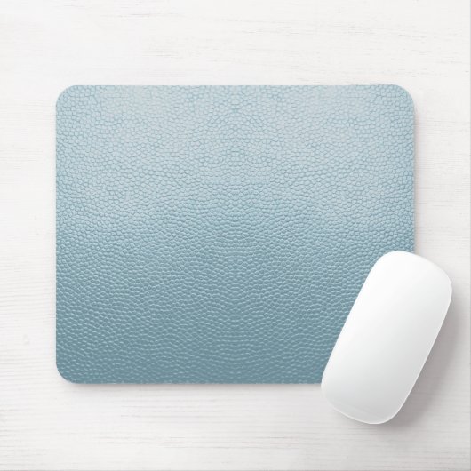 Tapis De Souris Cuir bleu pastel (Avec souris)