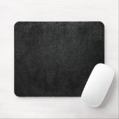 Tapis De Souris Cuir noir de Digitals (Avec souris)