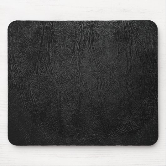 Tapis De Souris Cuir noir de Digitals (Devant)