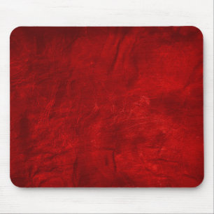 Tapis De Souris cuir rouge abstrait