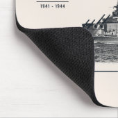 Tapis de souris cuirassé Tirpitz (Coin)