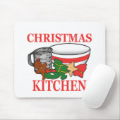 Tapis De Souris cuisine de noël (Avec souris)