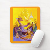 Tapis De Souris Cuisine Dragon (Avec souris)