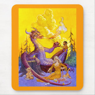 Tapis De Souris Cuisine Dragon