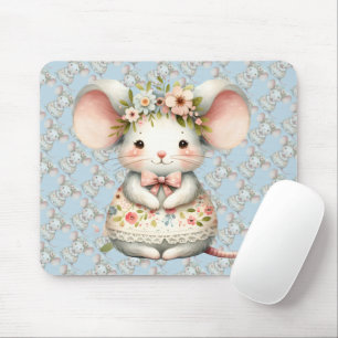 Tapis De Souris Cuisine Florale Souris Couronne Fleur