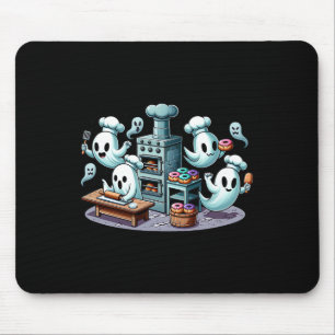 Tapis De Souris Cuisine Halloween Ghost Pour Enfants Et Halloweis