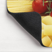 Tapis De Souris cuisine italienne. Pâtes et tomates. (Coin)