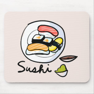Tapis De Souris Cuisine japonaise sushi