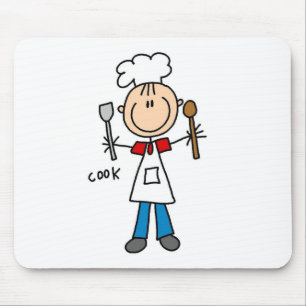 Tapis De Souris Cuisinier Bonhomme Allumette