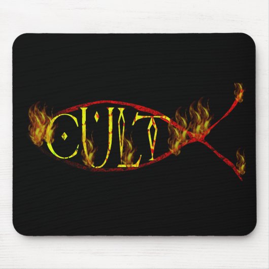 Tapis De Souris Culte de poissons (Devant)