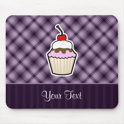 Tapis De Souris Cupcake violet (Devant)