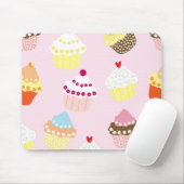 Tapis De Souris Cupcakes (Avec souris)