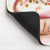 Tapis de souris Cupcakes avec paillettes (Coin)