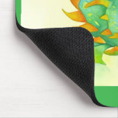 Tapis de souris Curieux Dragon Vert (Coin)