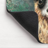 Tapis De Souris Curieux Llama Souris Pad Cadeau - Peinture (Coin)